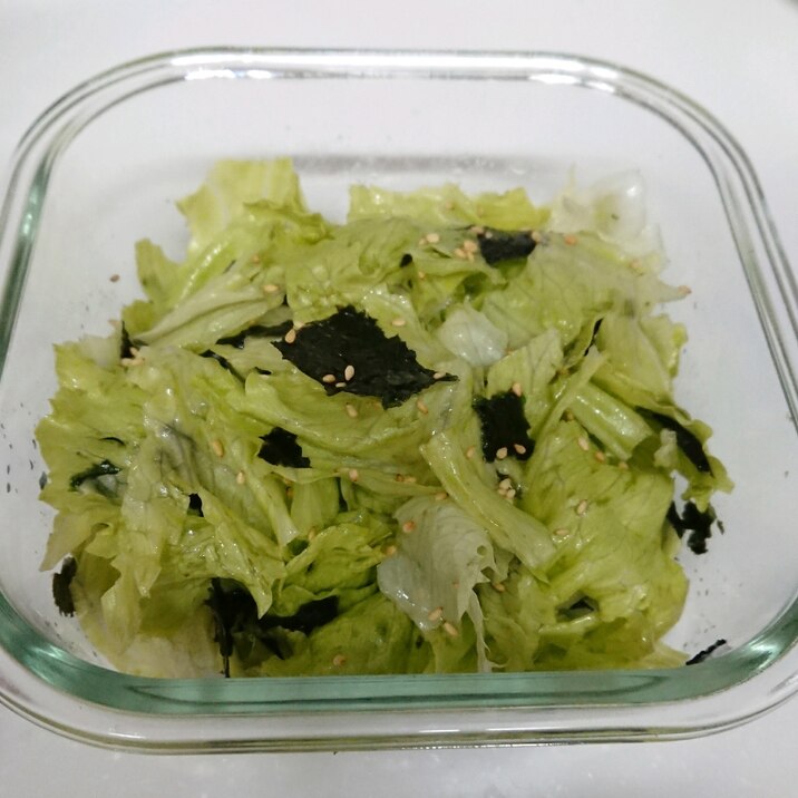 すぐ簡単!やみつきレタスサラダ